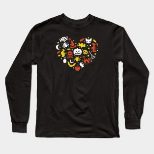 I Heart Halloween Long Sleeve T-Shirt